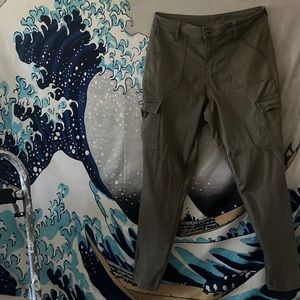 Geeen cargo pants